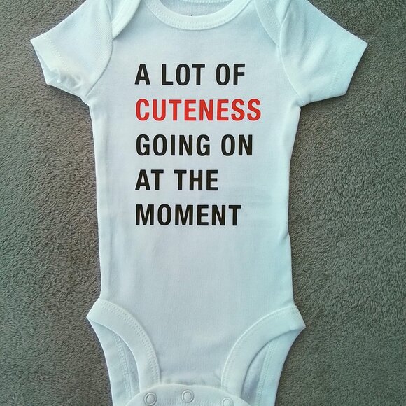 Taylor Swift baby onesies newborn size bodysuits 2 pieces (NEW) - Picture 4 of 4